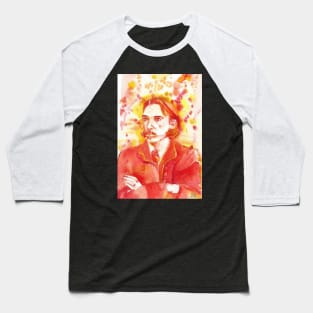 ROBERT LOUIS STEVENSON - watercolor portrait .1 Baseball T-Shirt